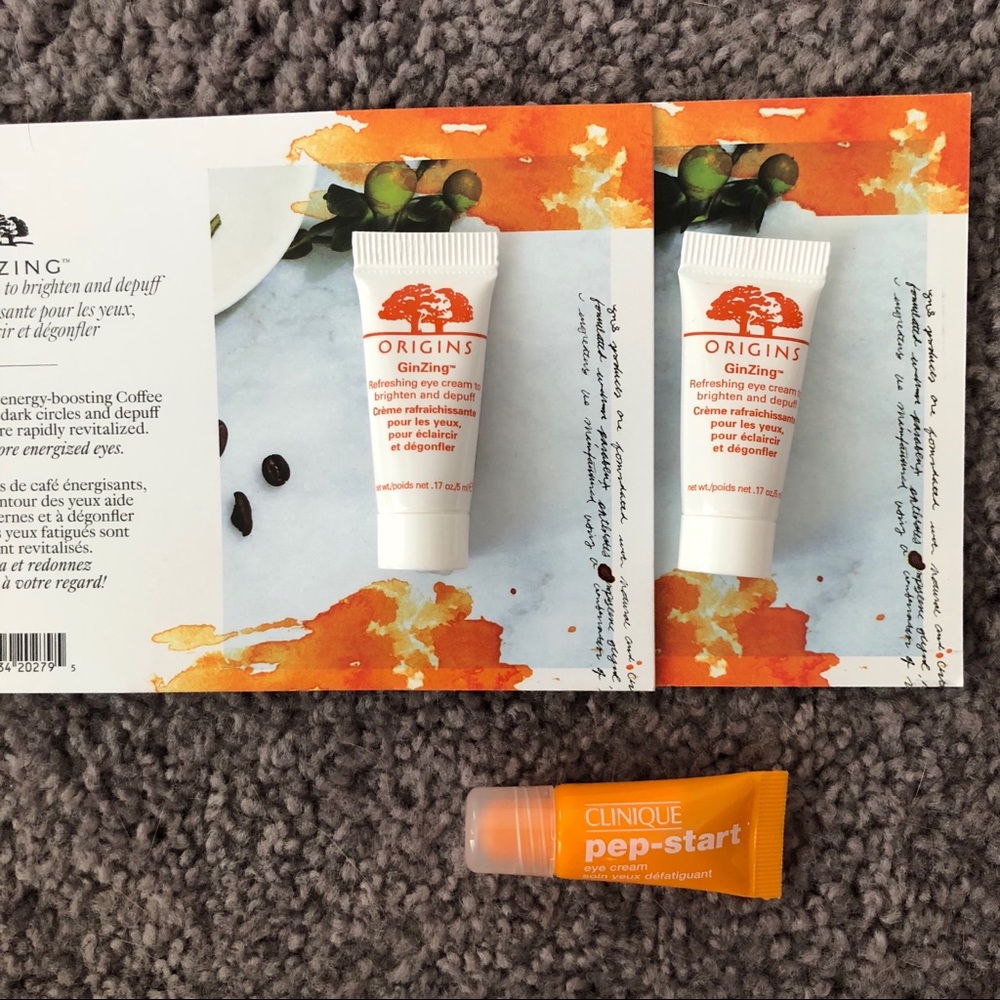 New Morning eye cream bundle (Clinique origins)